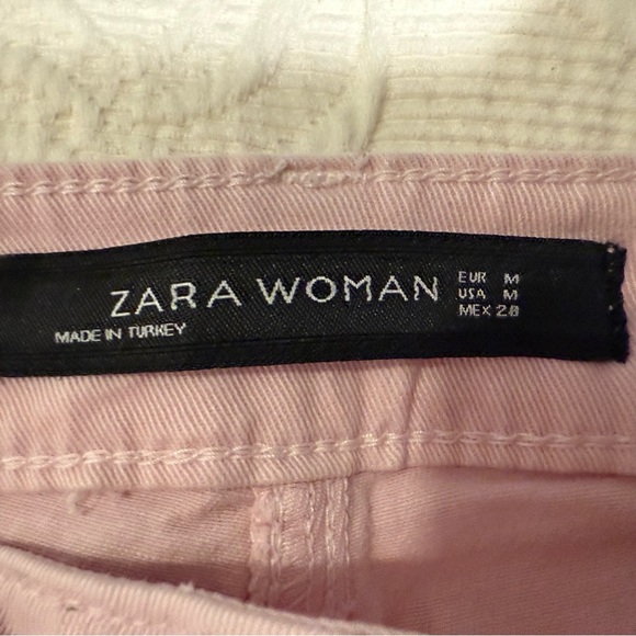 Gently Worn Zara Light Pink Trousers - Picture 2 of 3